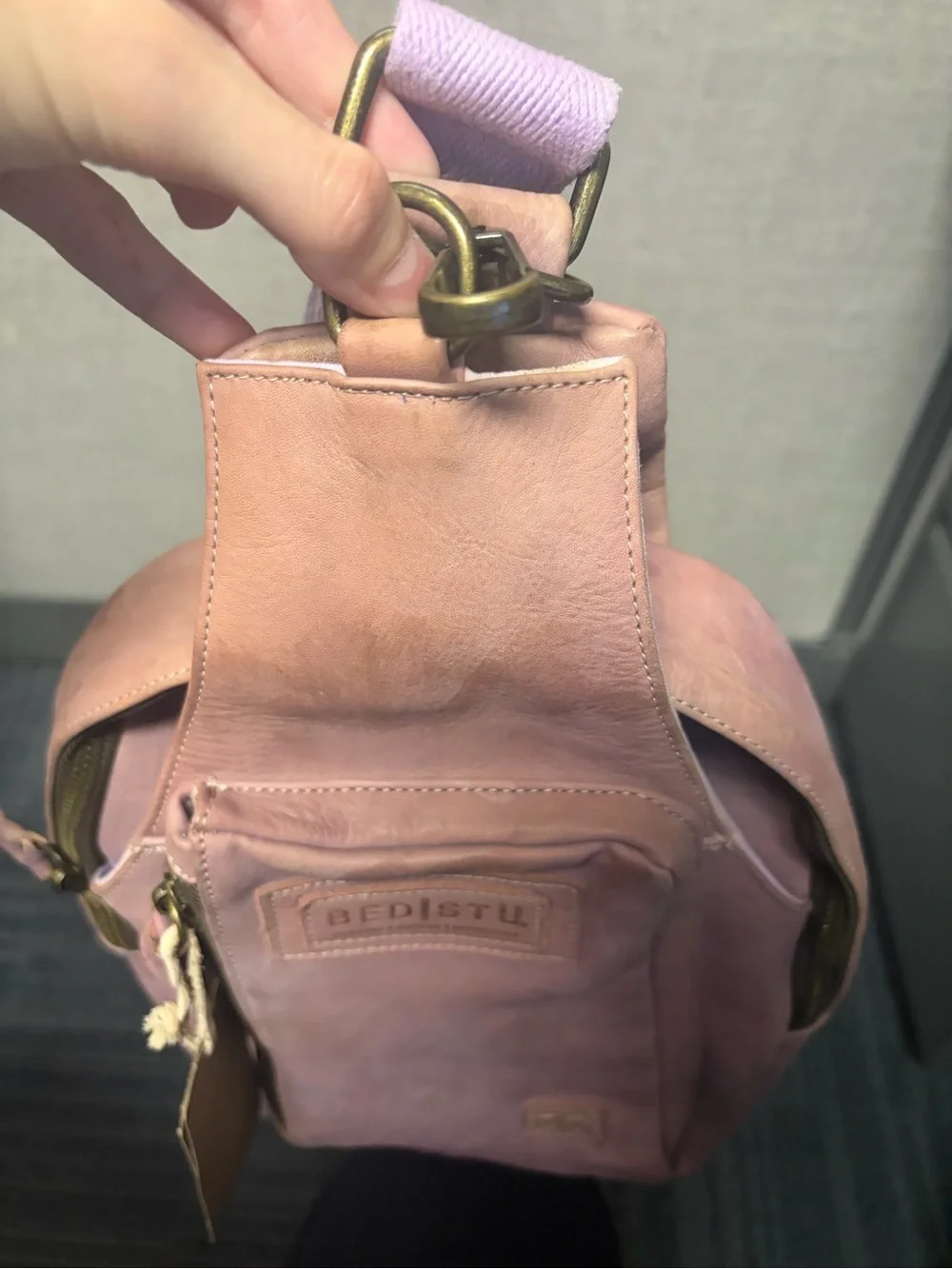 BED|STU  Leather Sling Backpack